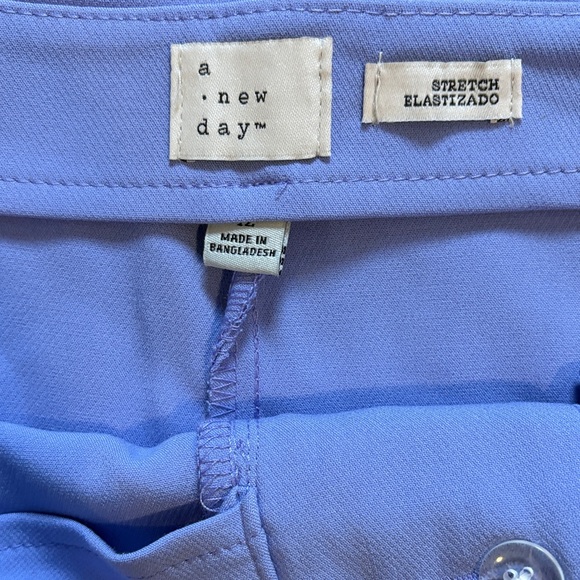 a new day Lavender Blue Tailored Dress Shorts - Picture 2 of 4